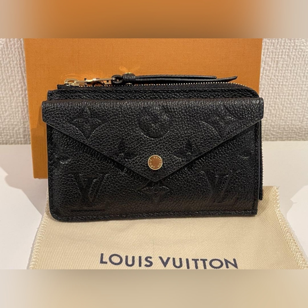 Louis Vuitton Black Key Card Holder